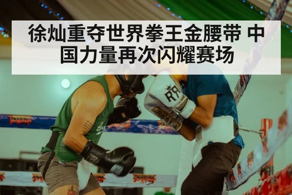 徐灿重夺世界拳王金腰带 中国力量再次闪耀赛场